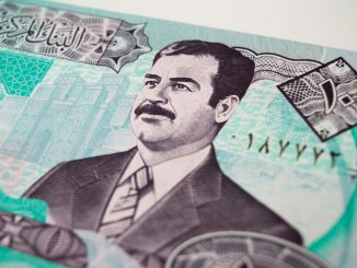 a portrait of a man on a five dollar bill