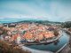 aerial photography of a village during daytime
